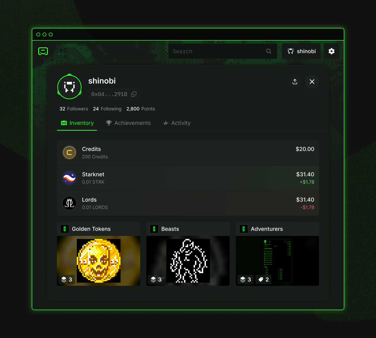 Arcade Overview